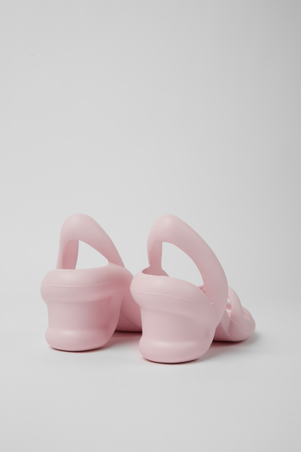 Kobarah Pastel Pink unisex sandals - Image 3