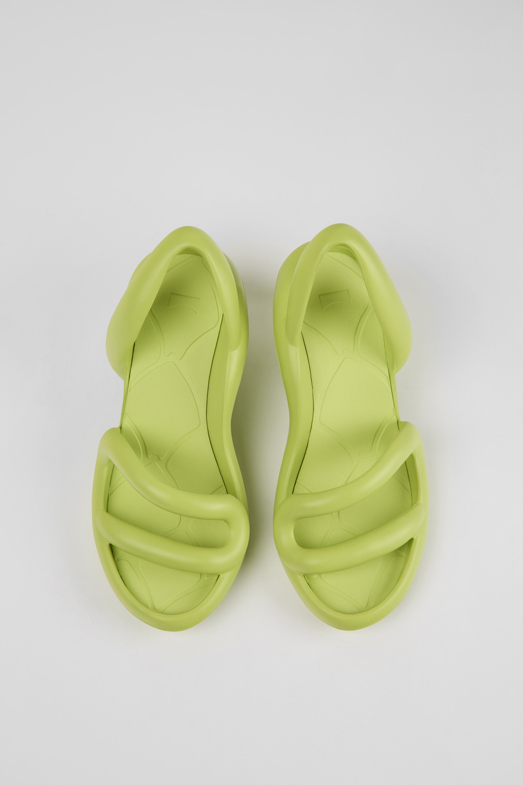 Kobarah Lime unisex sandals - Image 4