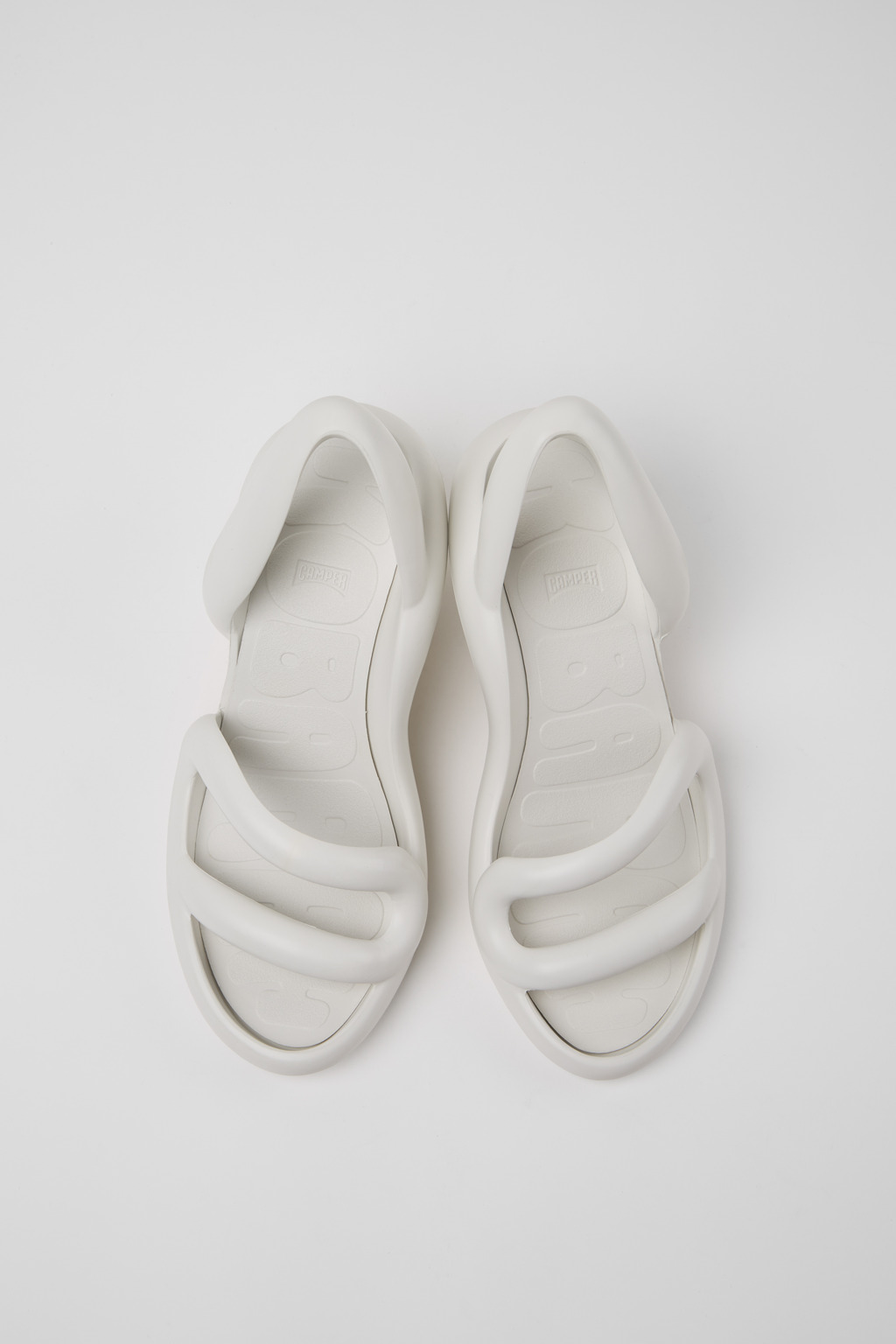 Kobarah White unisex Sandal - Image 4