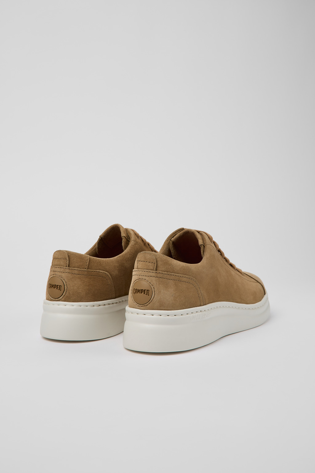 Runner Up Brown Nubuck Sneaker for Women - Image 3