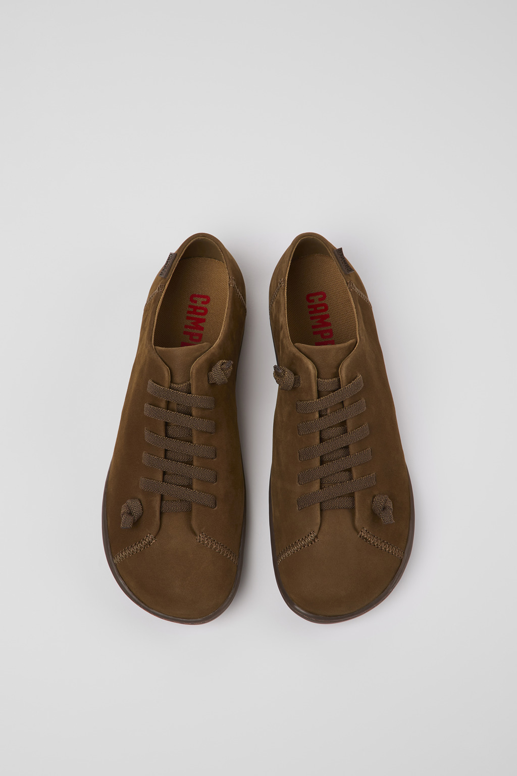 Peu Brown nubuck shoes for women - Image 4