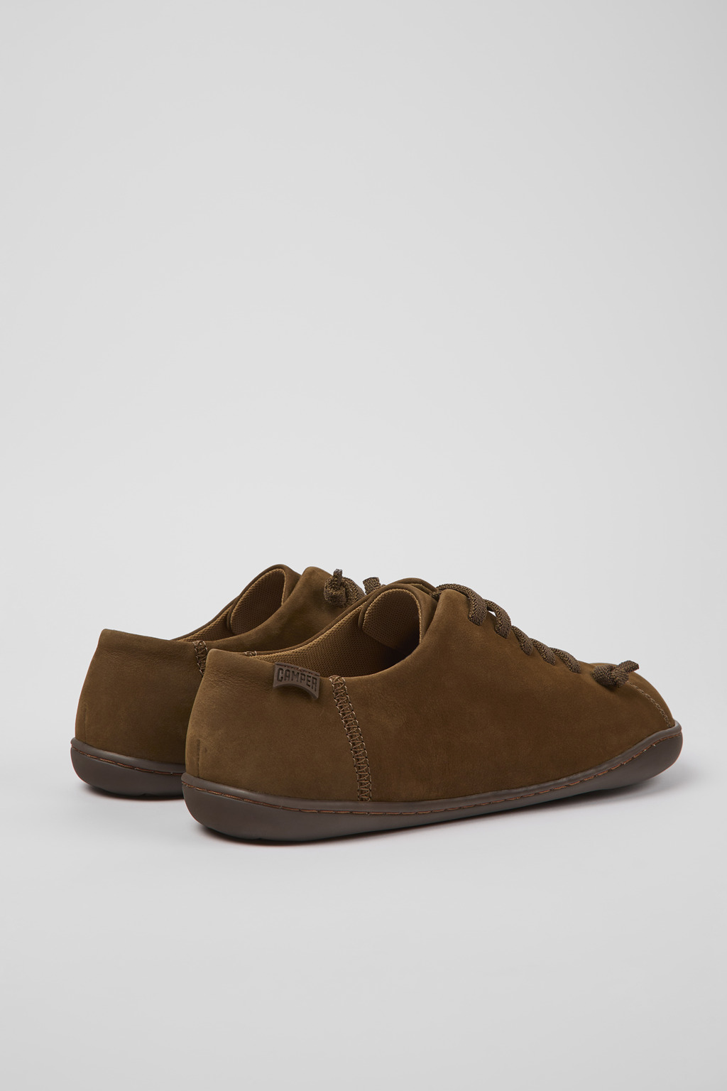 Peu Brown nubuck shoes for women - Image 3