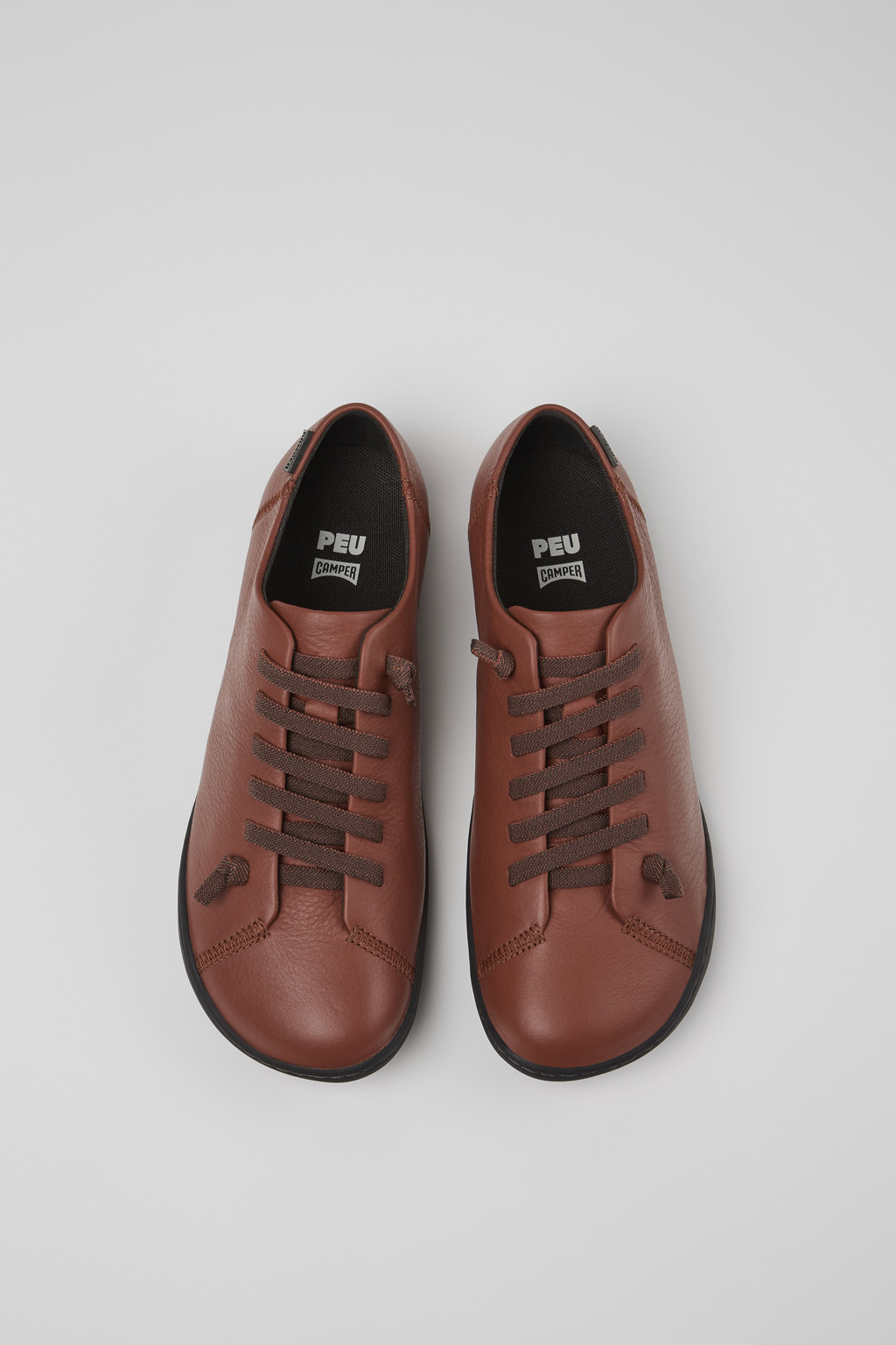 Peu Red Leather Shoes for Women - Image 4