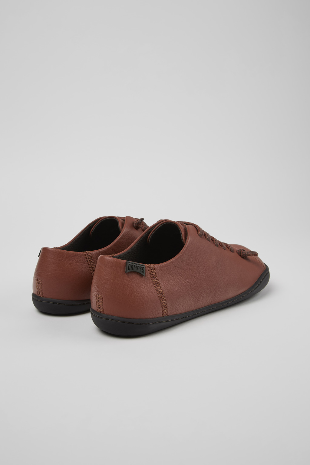 Peu Red Leather Shoes for Women - Image 3