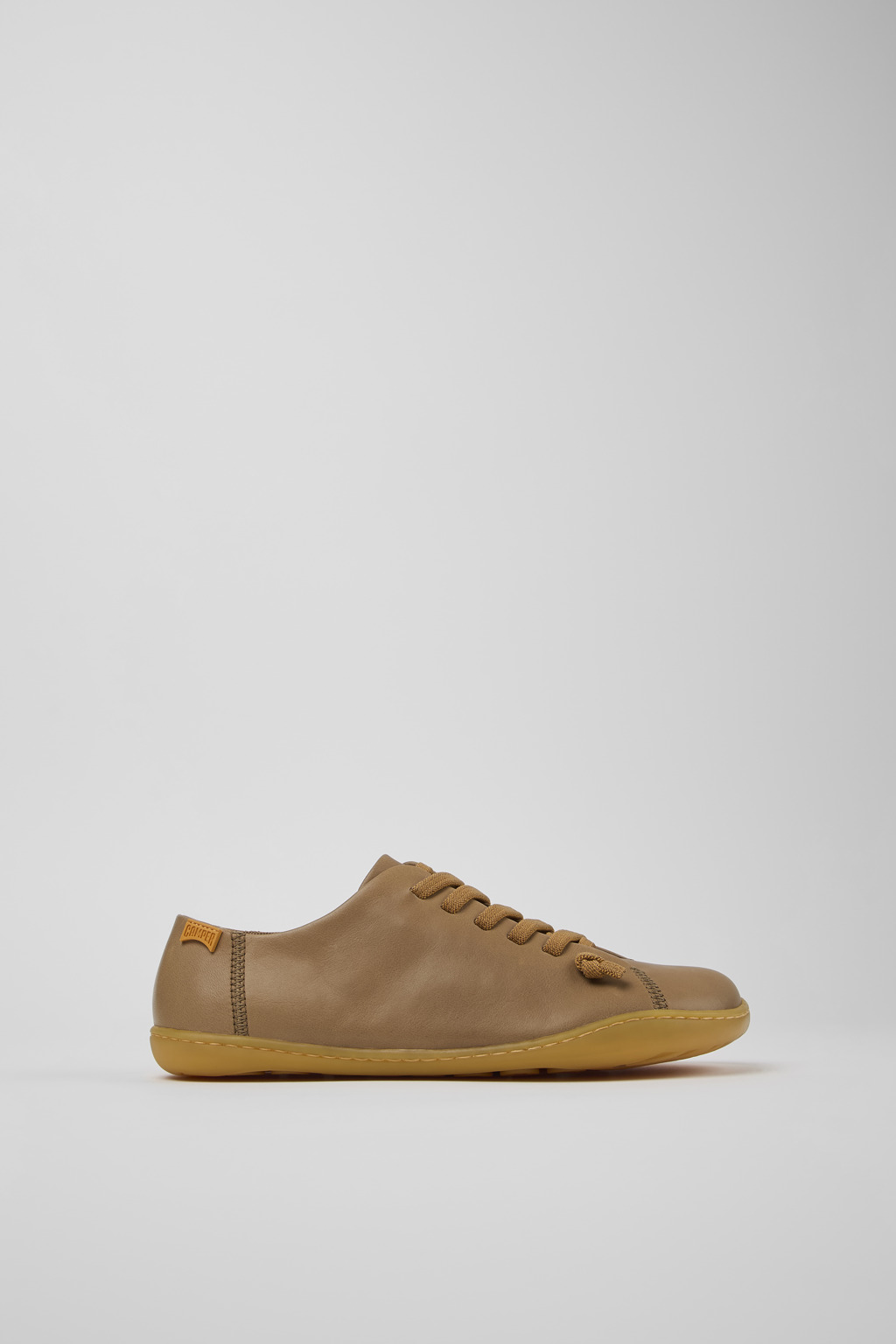 Peu Brown Leather Shoes for Women - Image 2