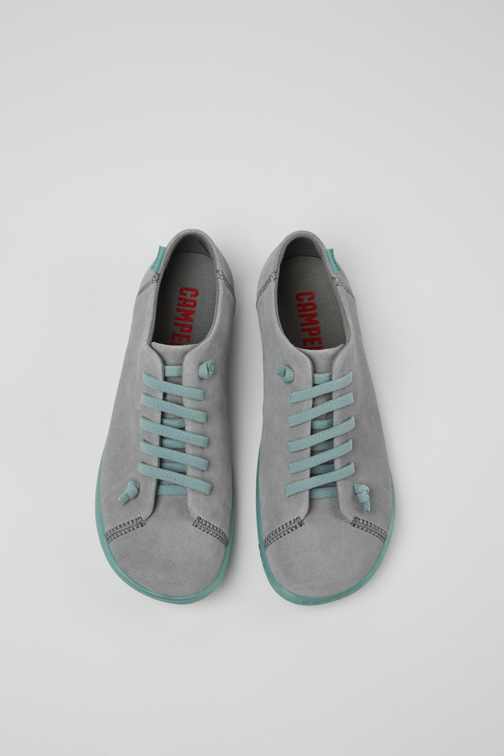 Peu Gray Nubuck Shoes for Women. - Image 4