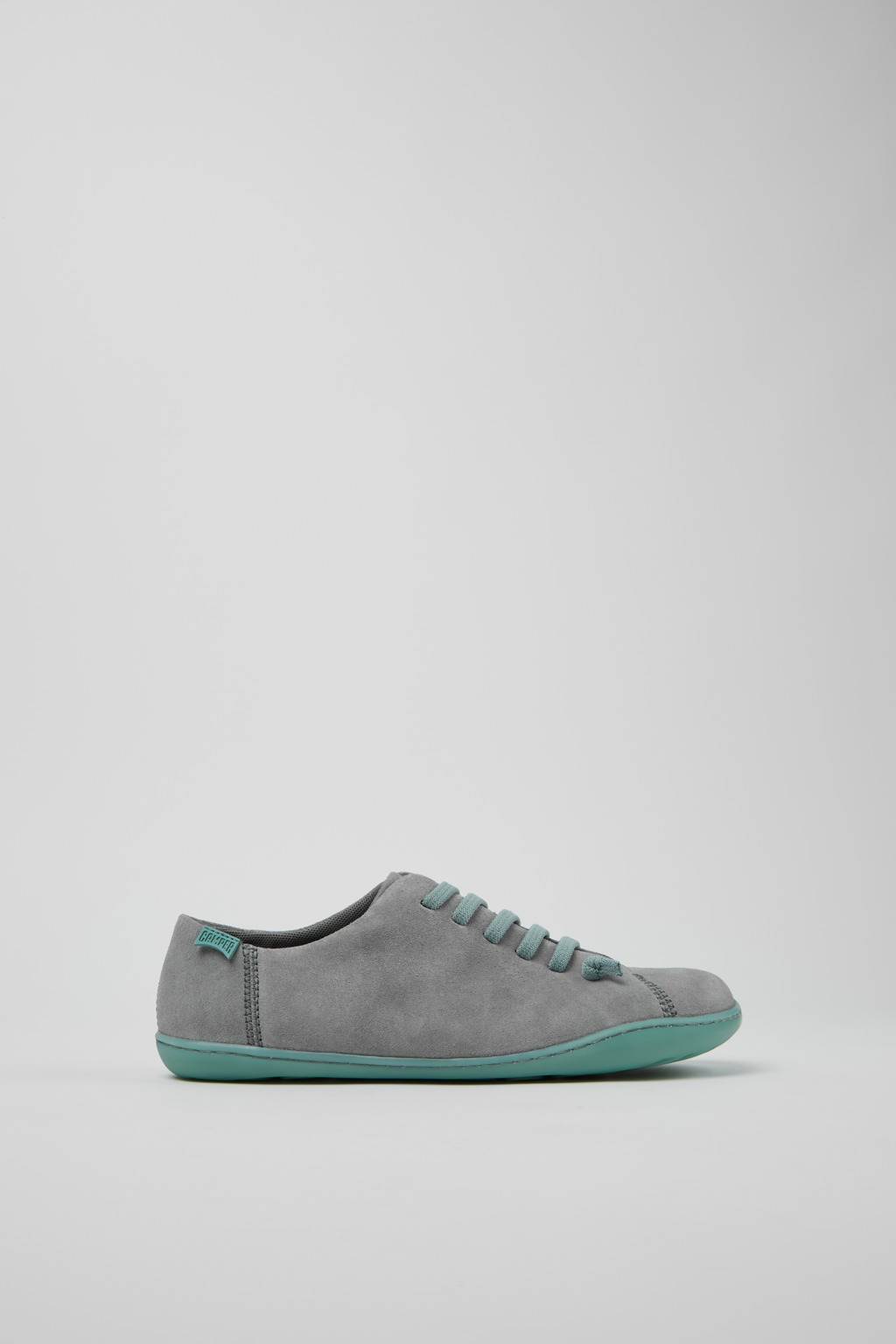 Peu Gray Nubuck Shoes for Women. - Image 2