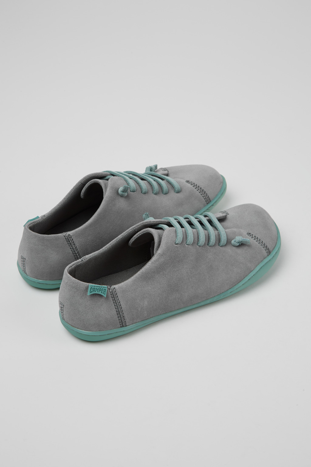 Peu Gray Nubuck Shoes for Women. - Image 3