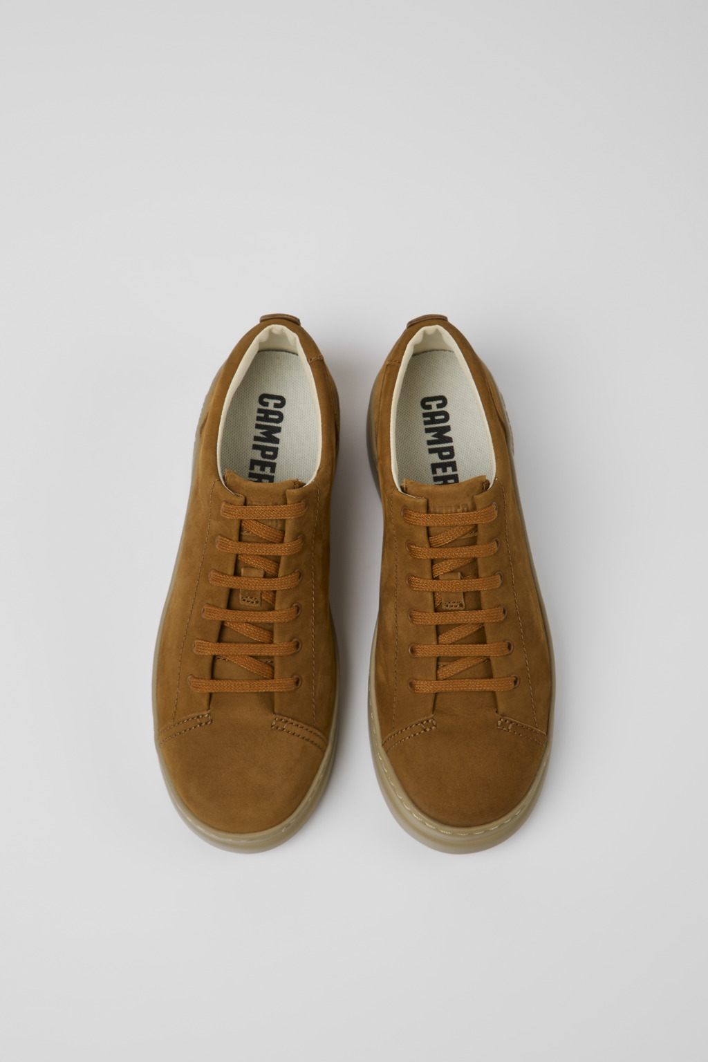 Runner Up Brown nubuck sneakers for women - Image 4
