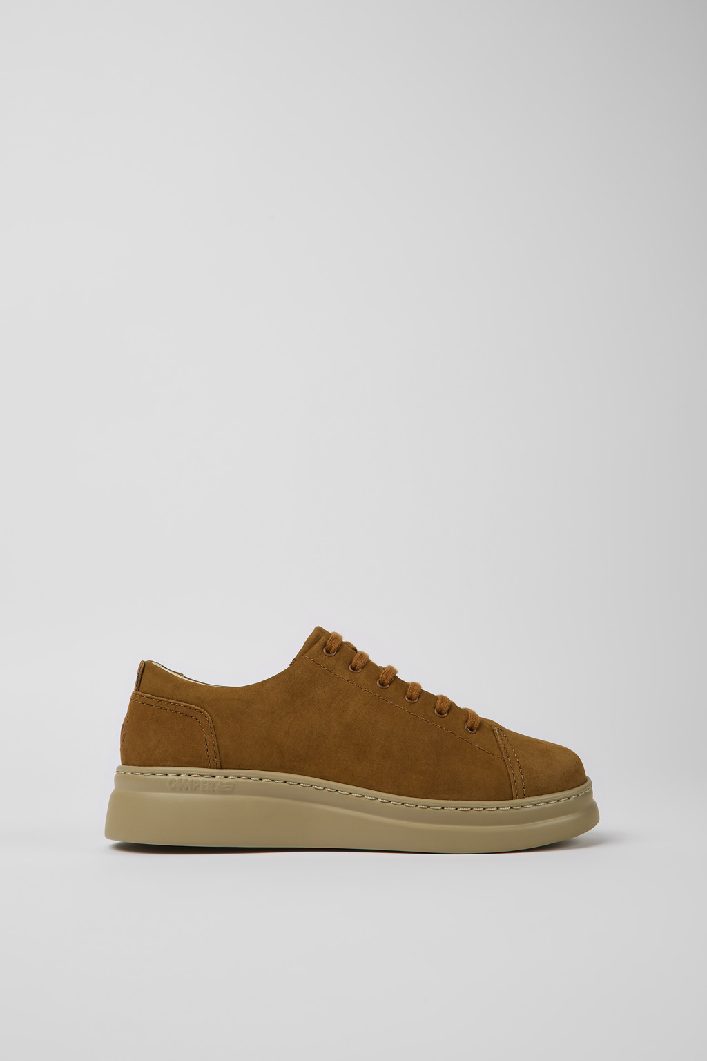 Runner Up Brown nubuck sneakers for women - Image 2