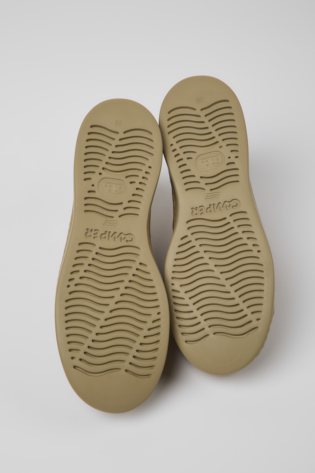 Runner Up Brown nubuck sneakers for women - Image 5