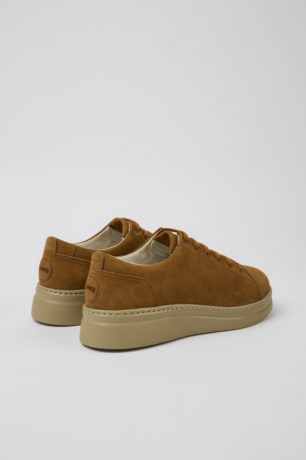 Runner Up Brown nubuck sneakers for women - Image 3
