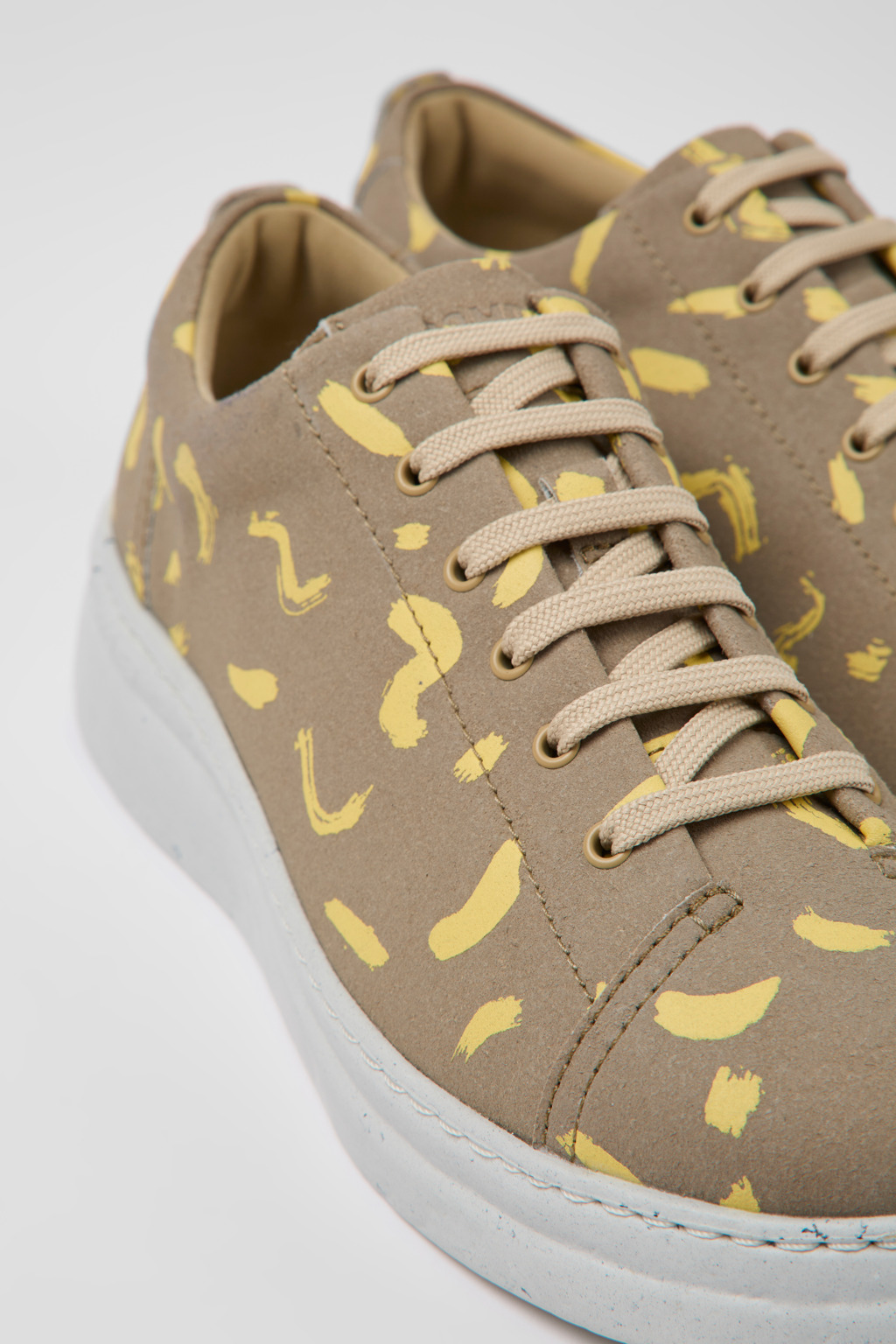 Runner Up Multicolored nubuck sneakers for women
