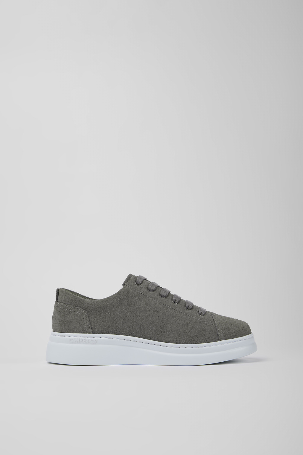 Runner Up Gray nubuck sneakers for women - Image 2
