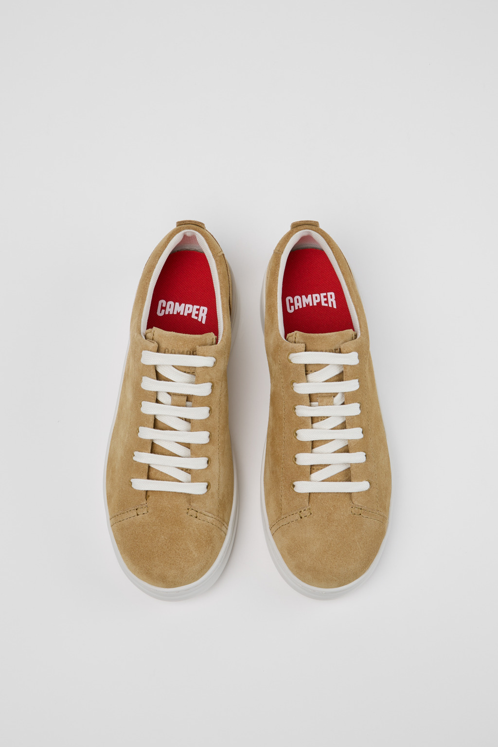 Runner Up Brown Suede Sneakers for Women. - Image 4
