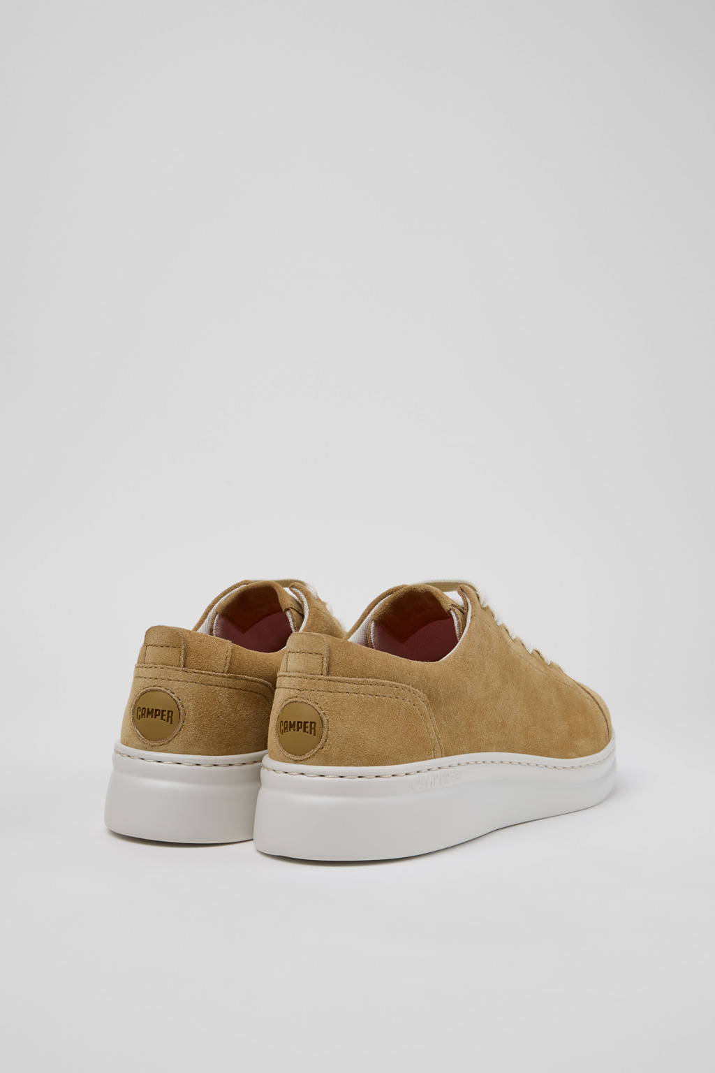 Runner Up Brown Suede Sneakers for Women. - Image 3
