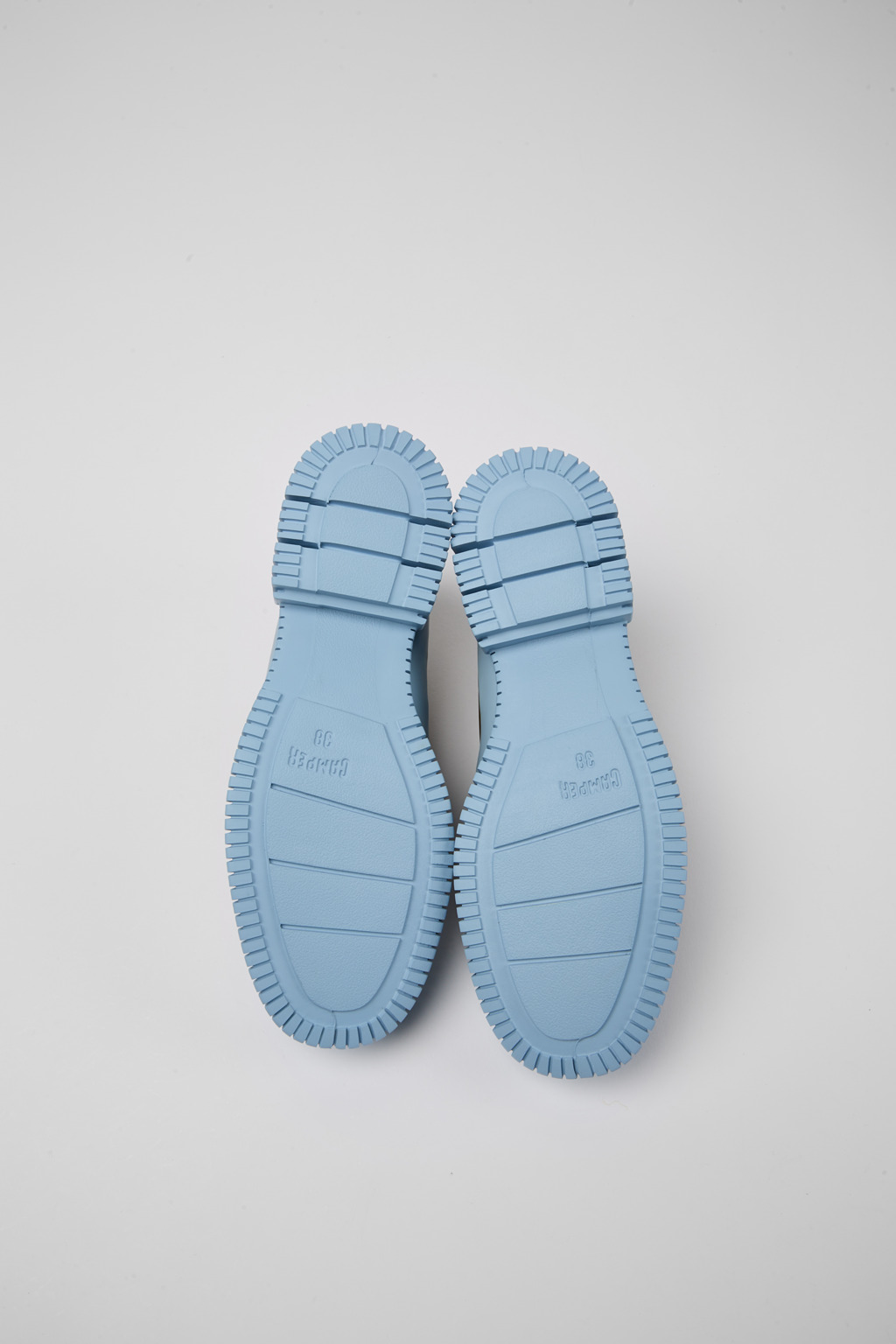 Pix Green and blue leather lace-up shoes - Image 5