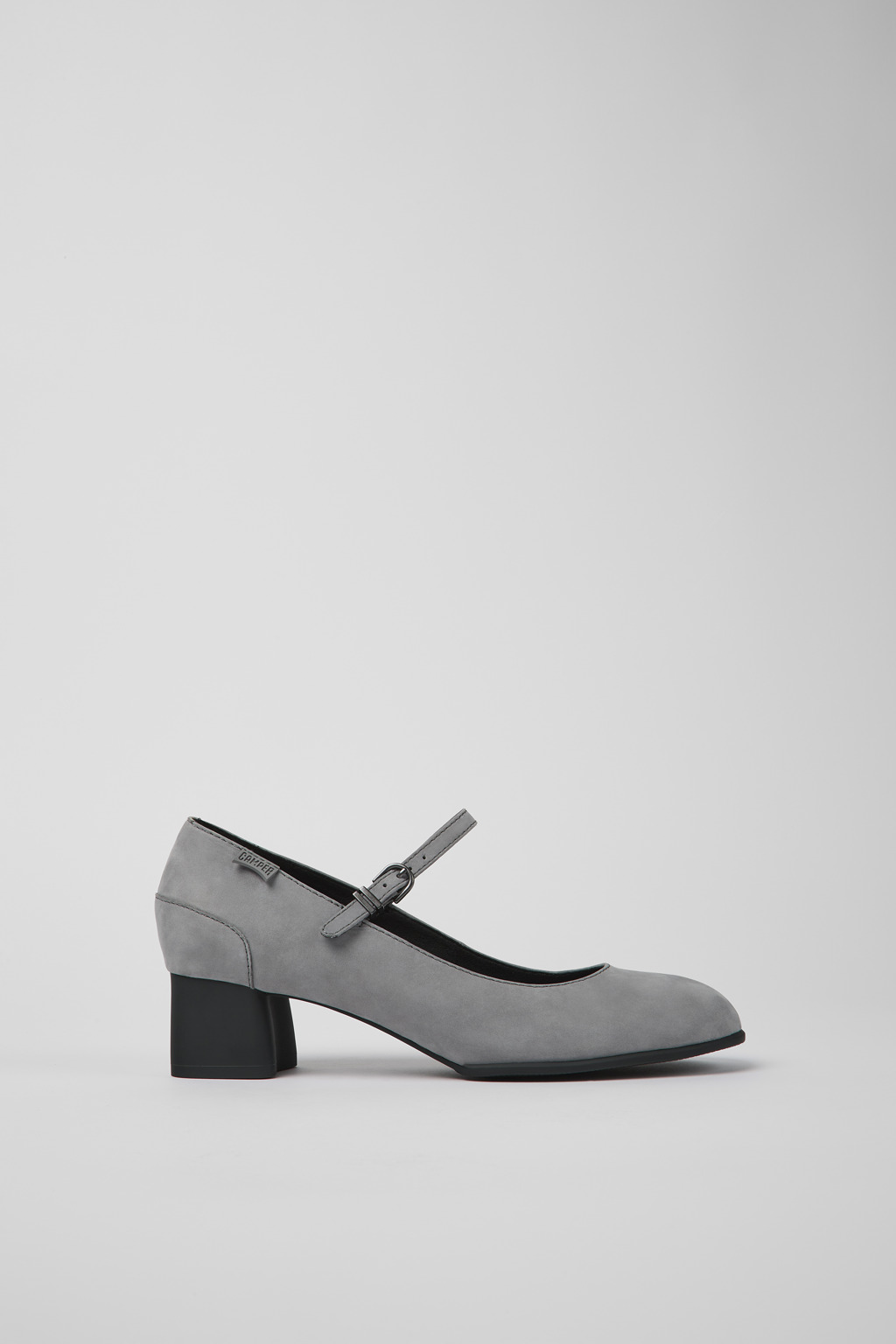 Katie Gray nubuck Mary Jane heels - Image 2