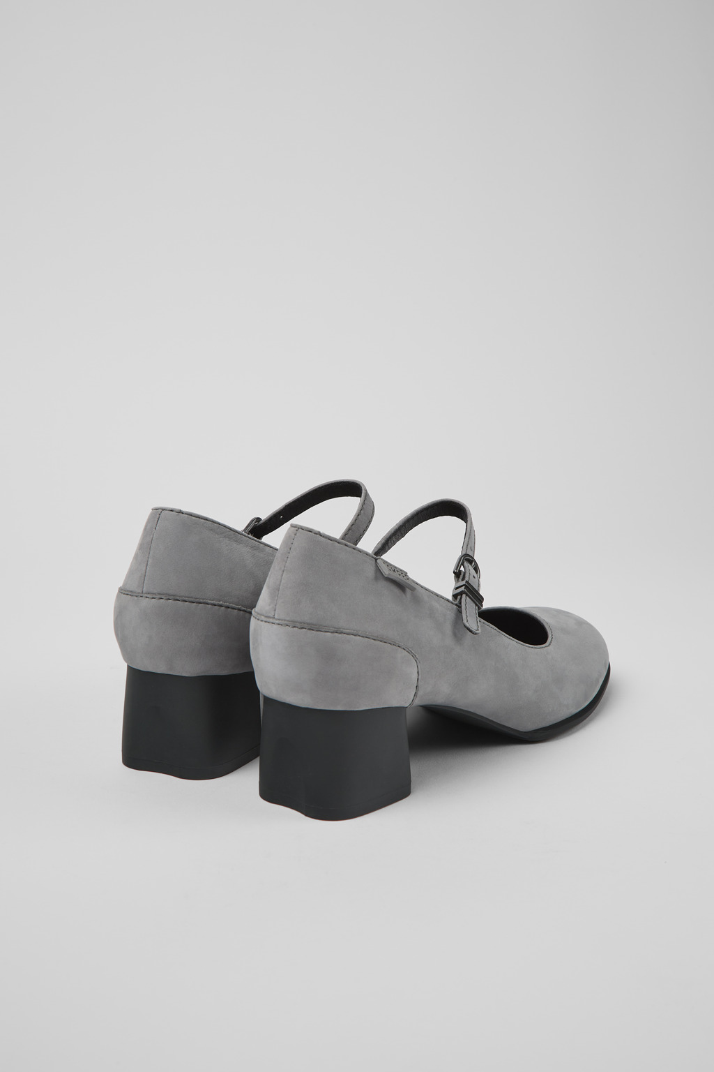 Katie Gray nubuck Mary Jane heels - Image 3