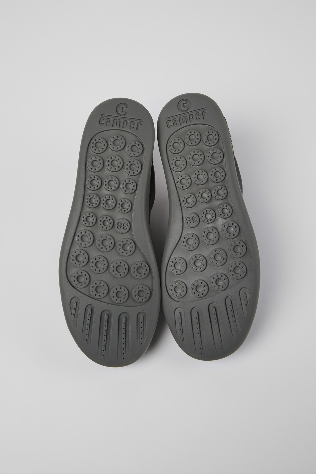Peu Touring Black Leather Sneakers for Women. - Image 5