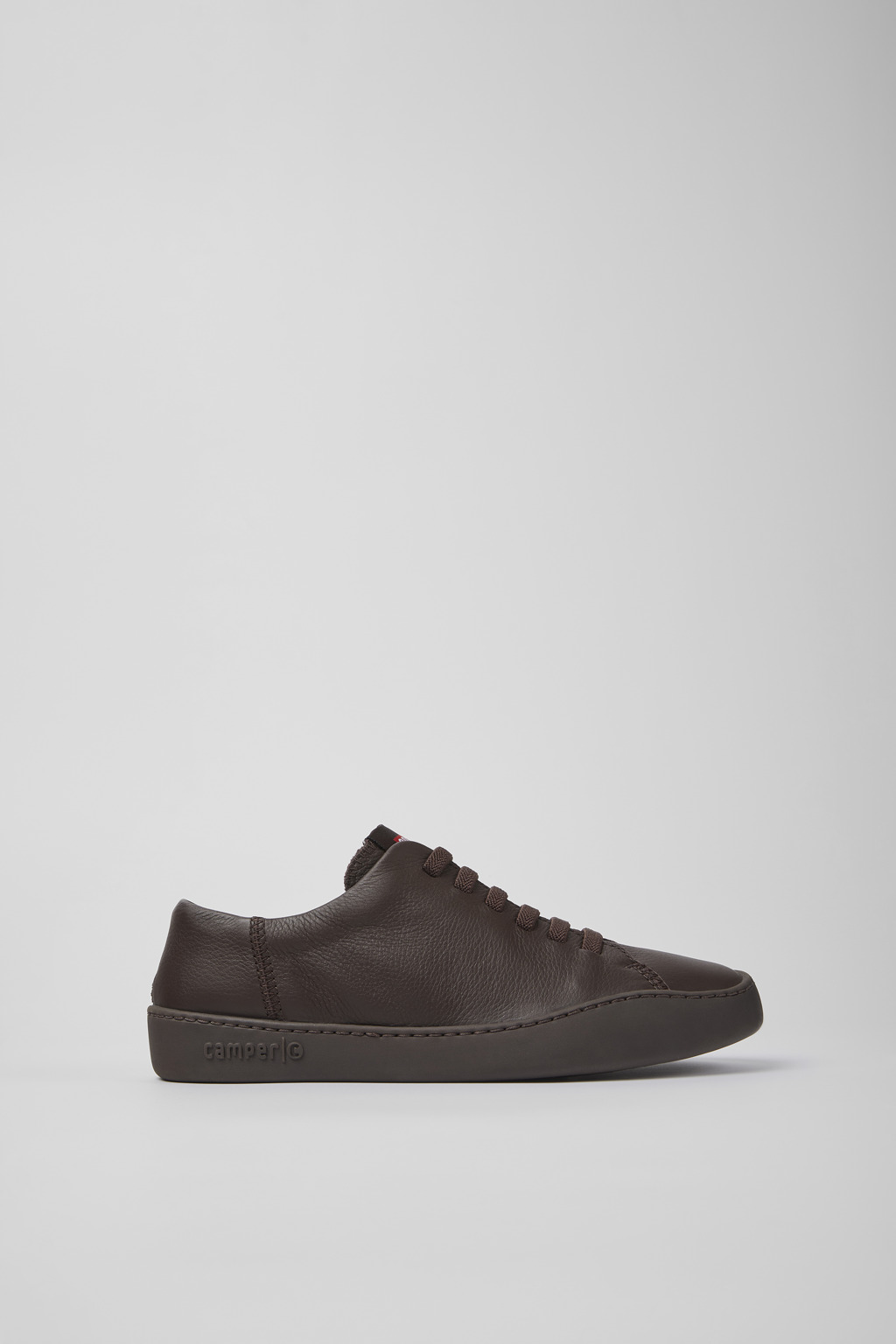 Peu Touring Burgundy leather sneakers for women - Image 2