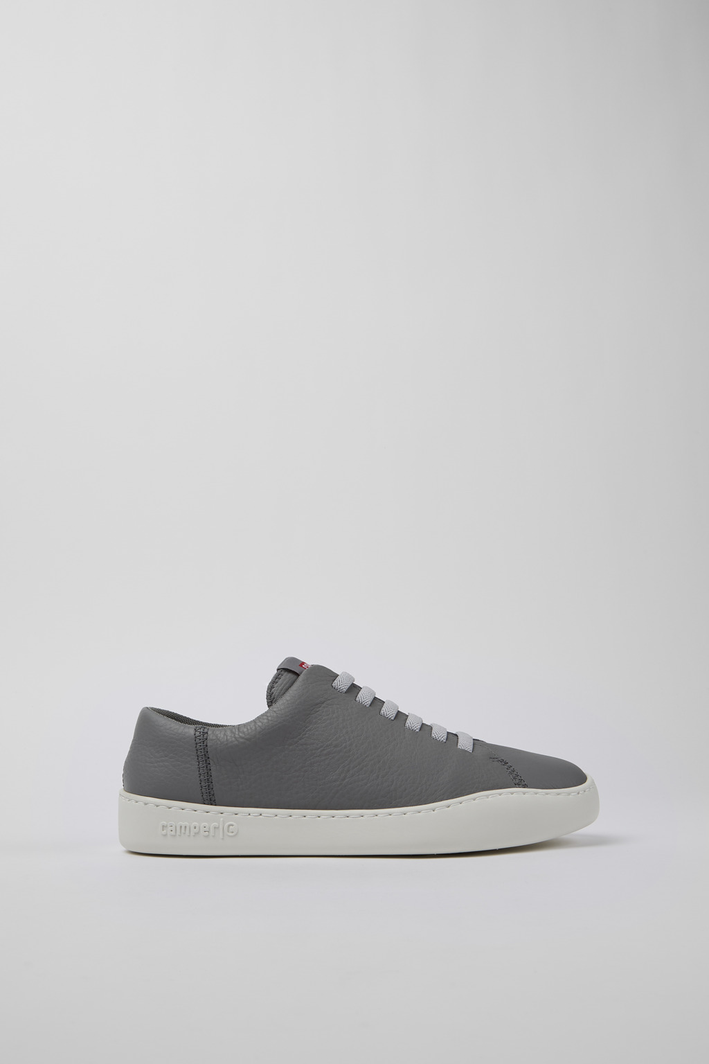 Peu Touring Gray Leather Sneaker for Women - Image 2