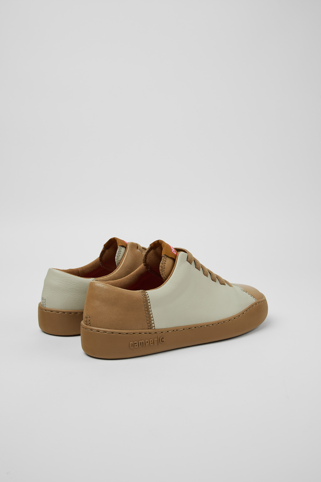 Twins Multicolored leather sneakers for women - Image 3