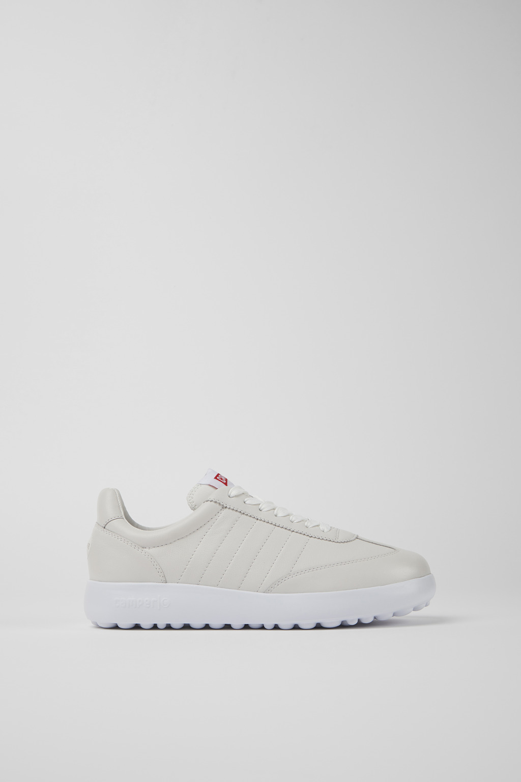 Pelotas XLF White Leather and Textile Sneakers for Women. - Image 2