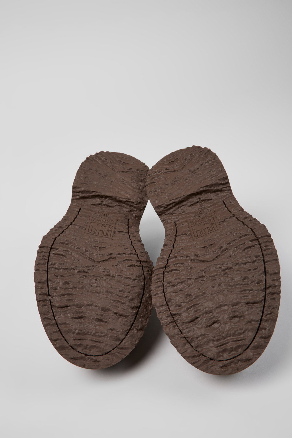 Walden Brown leather loafers for women - Image 5