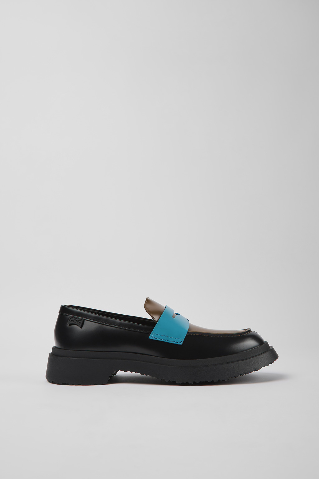 Twins Multicolored leather loafers for women - Image 2