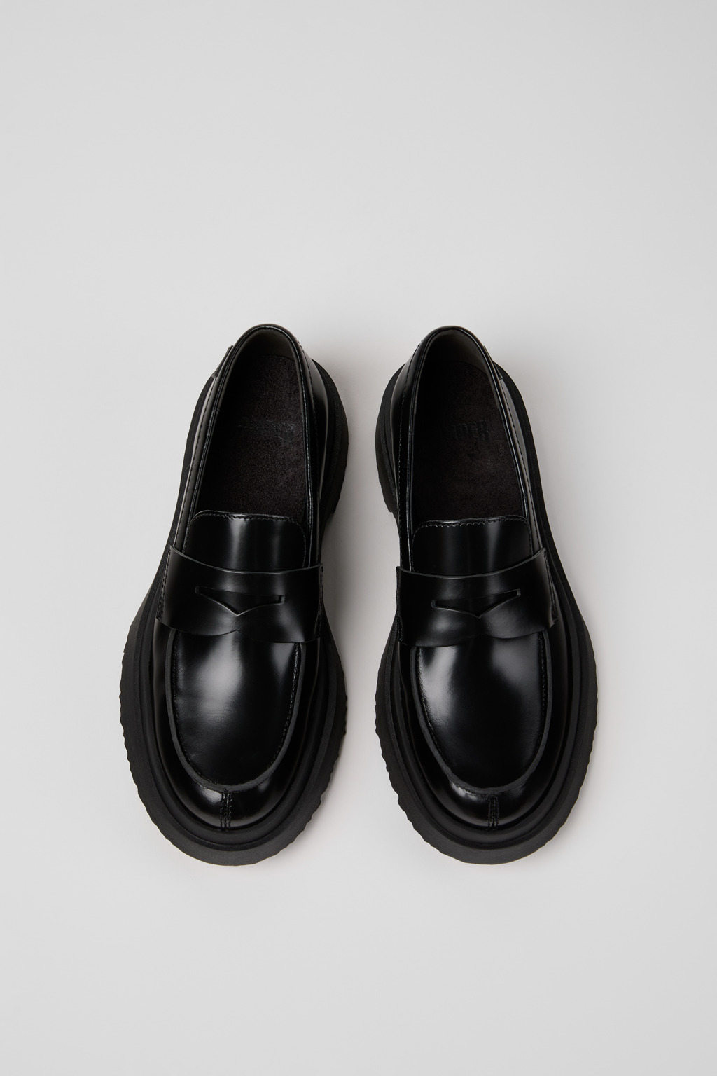 Walden Black Leather Moccasins for Women. - Image 5
