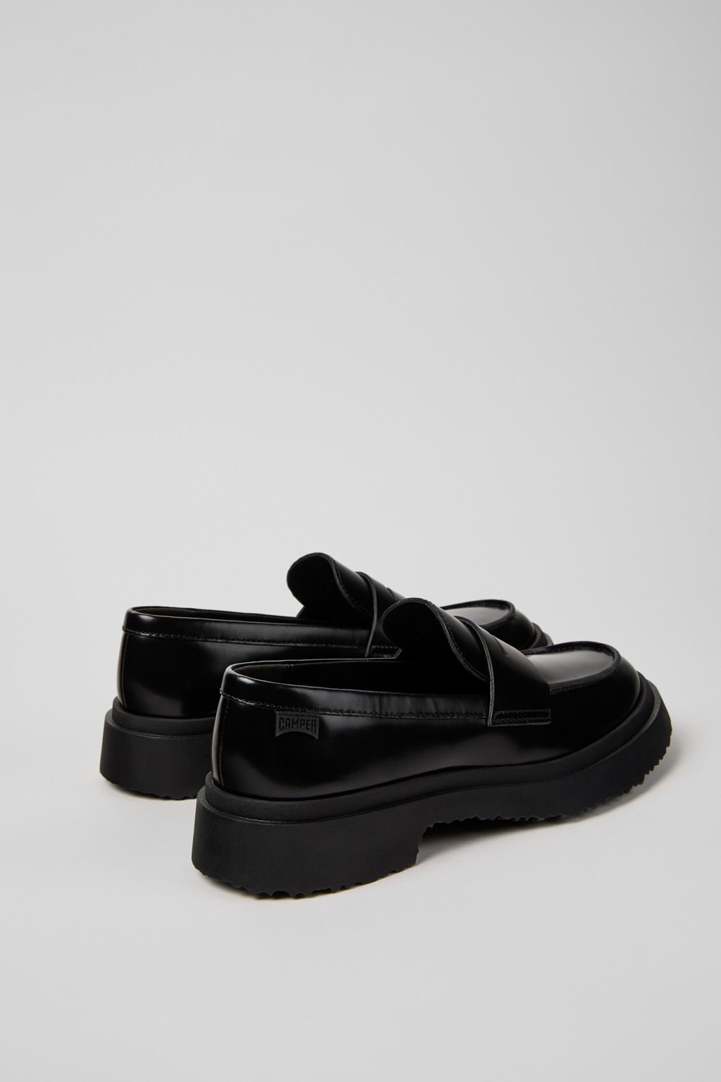 Walden Black Leather Moccasins for Women. - Image 4