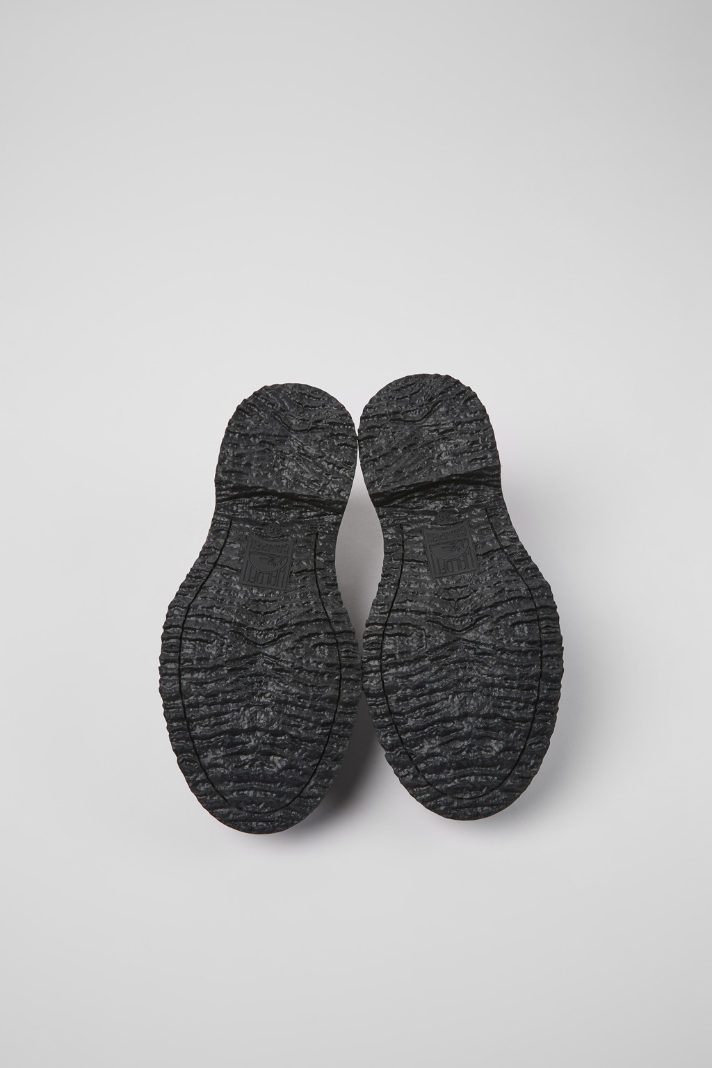 Twins Black leather loafers for women - Image 5