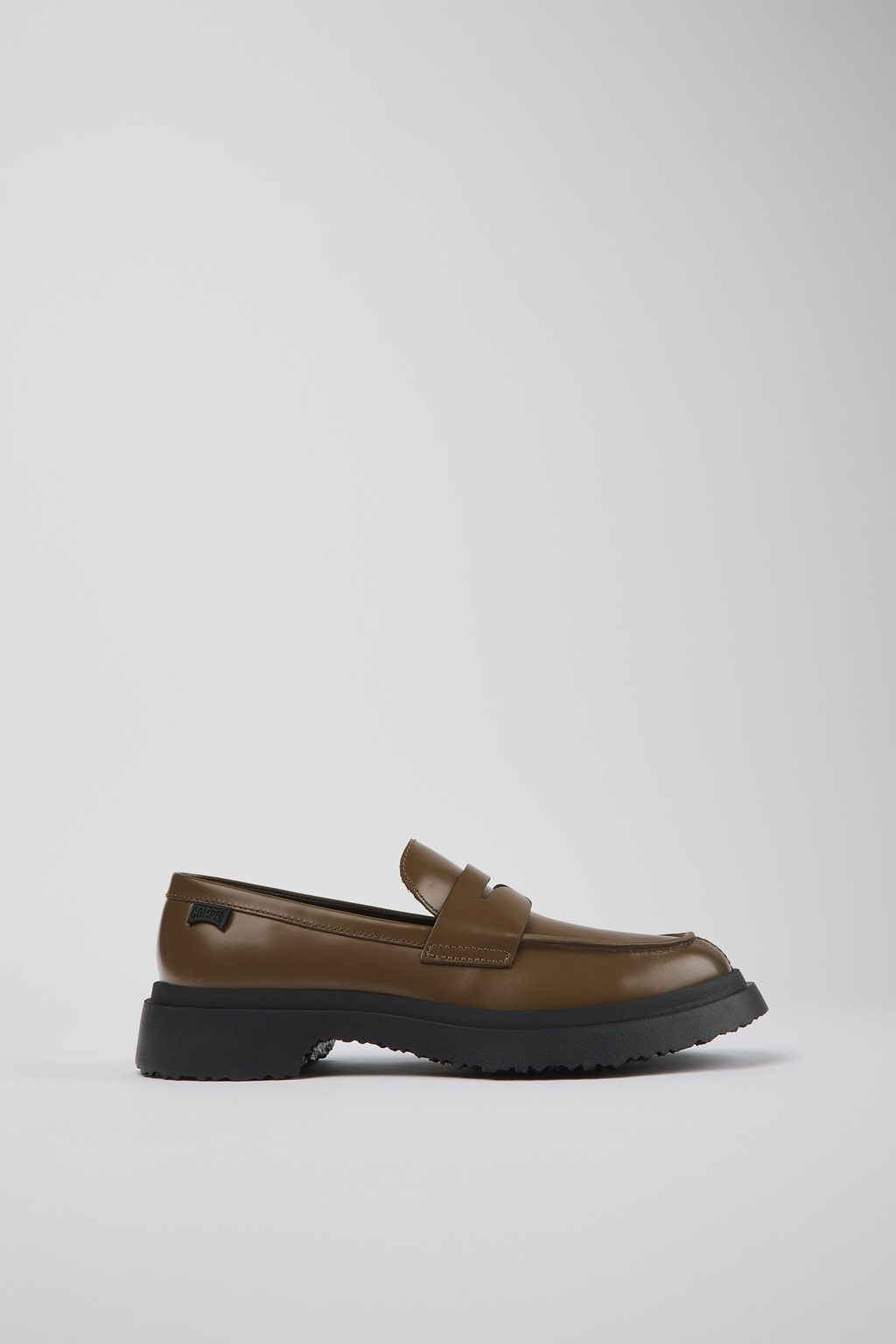 Walden Brown leather loafers for women - Image 2