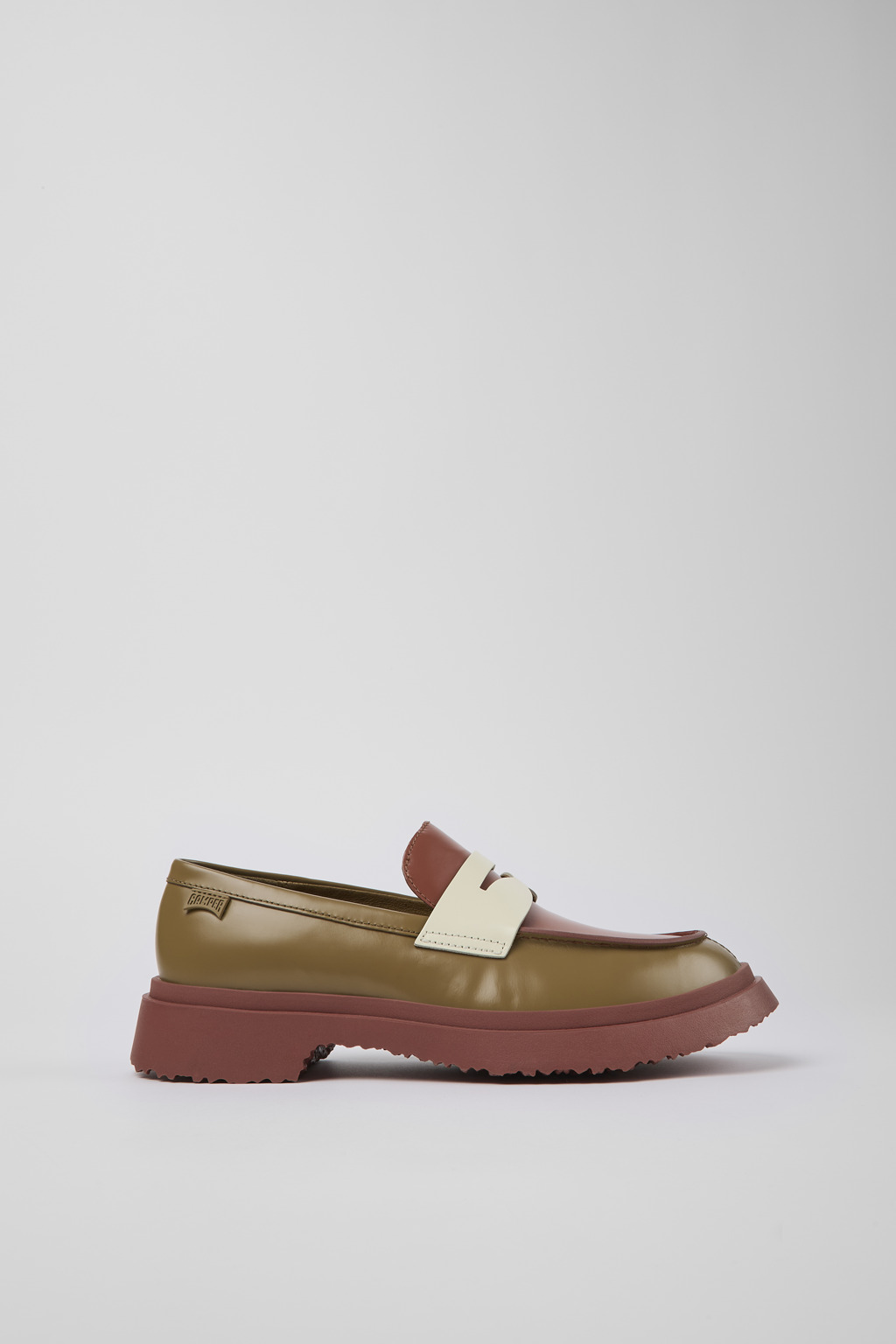 Twins Multicolored Leather Loafer for Women - Image 2