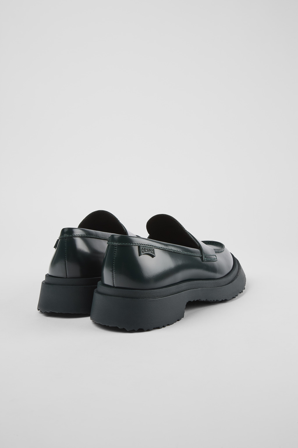 Walden Green leather loafers for women - Image 3
