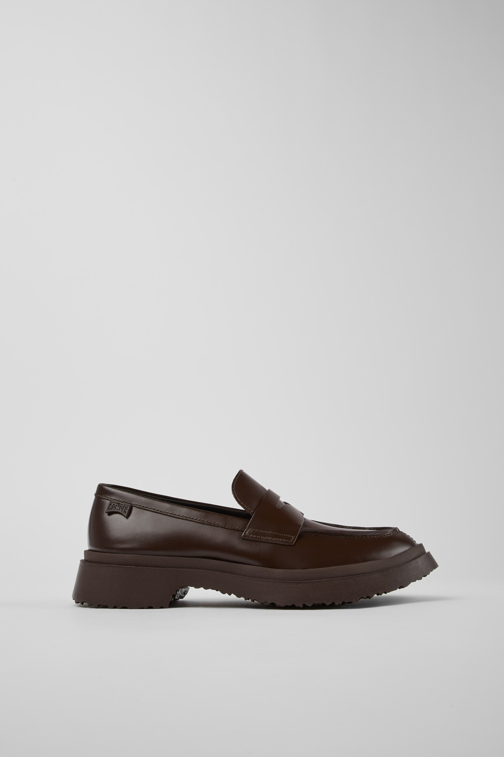 Walden Brown leather loafers for women - Image 2