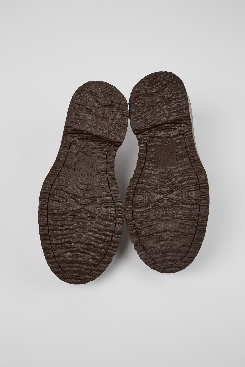 Walden Brown leather loafers for women - Image 5