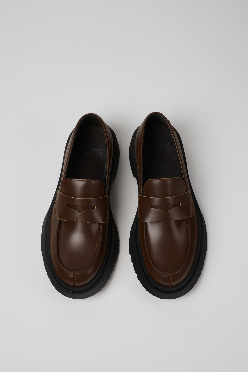 Walden Brown Leather Moccasins for Women. - Image 4