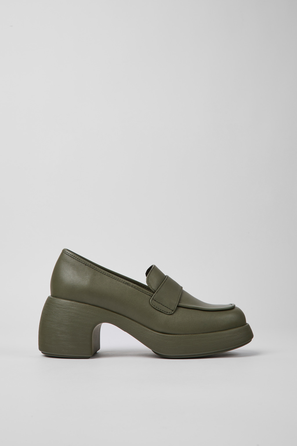 Thelma Green leather shoes for women - Image 2