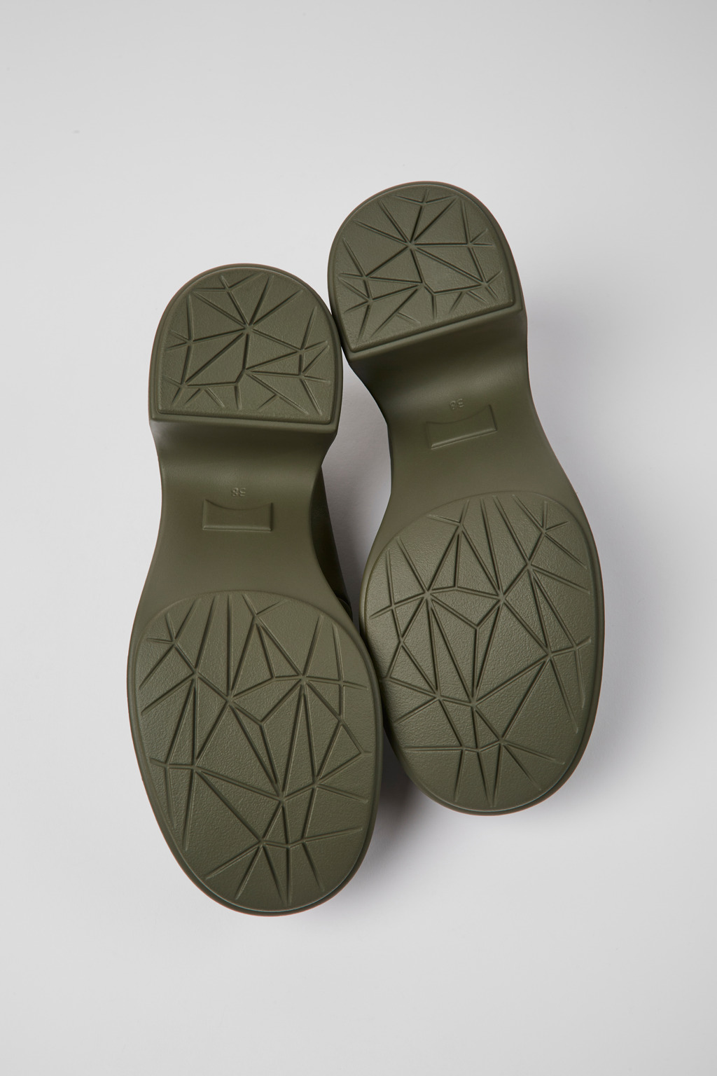 Thelma Green leather shoes for women - Image 5