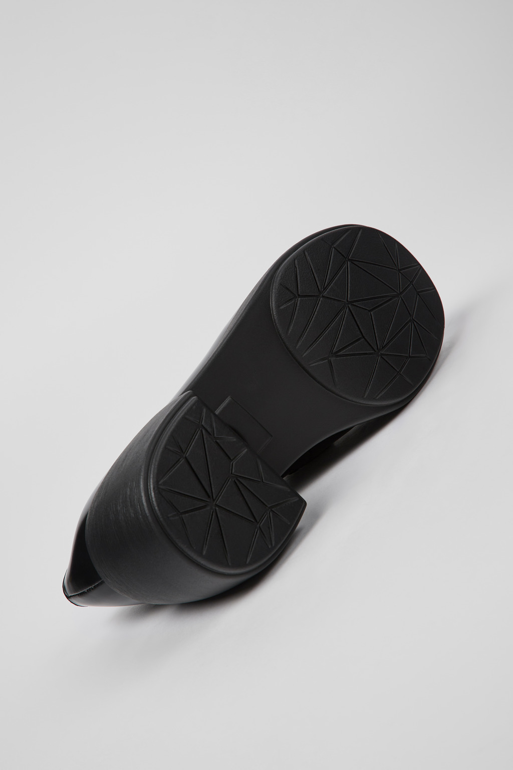 Thelma Black leather shoes for women - Image 5