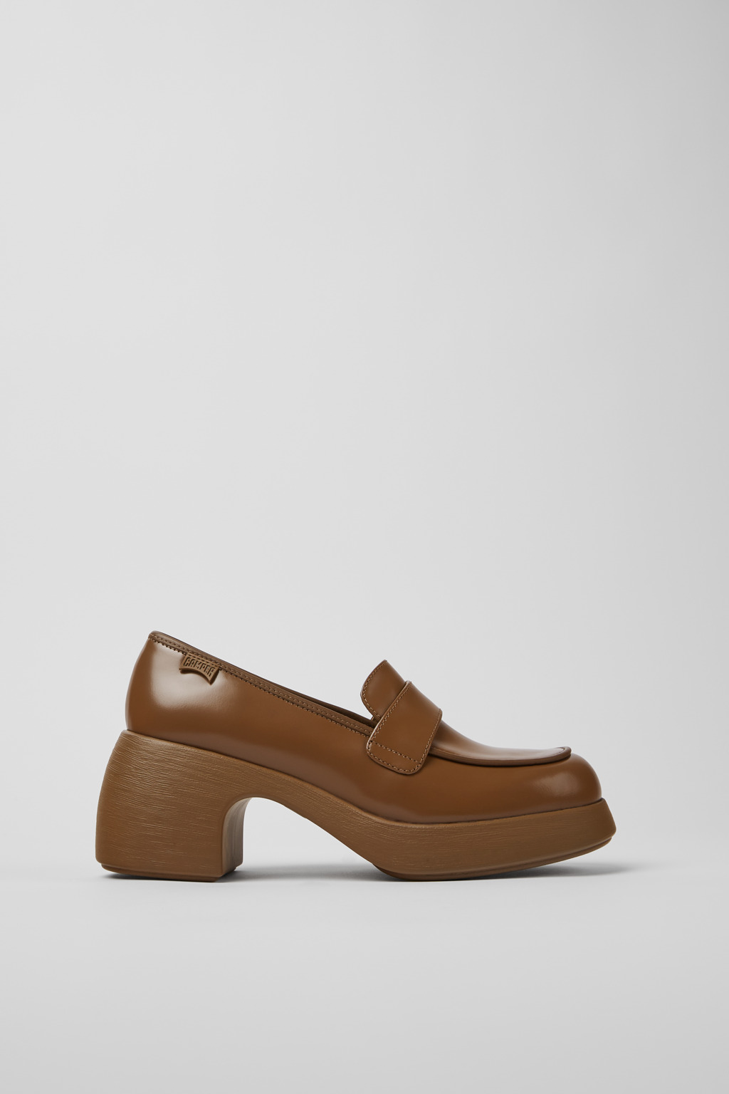 Thelma Brown leather shoes for women - Image 2