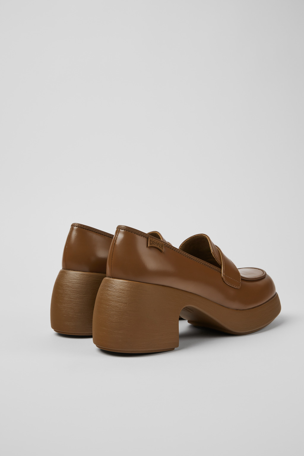 Thelma Brown leather shoes for women - Image 3
