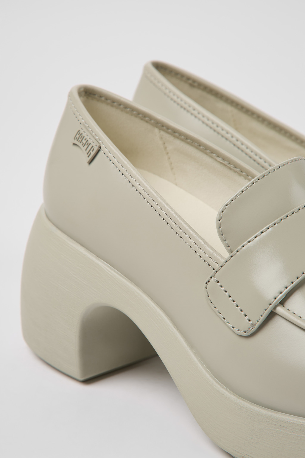 Thelma Gray leather shoes for women