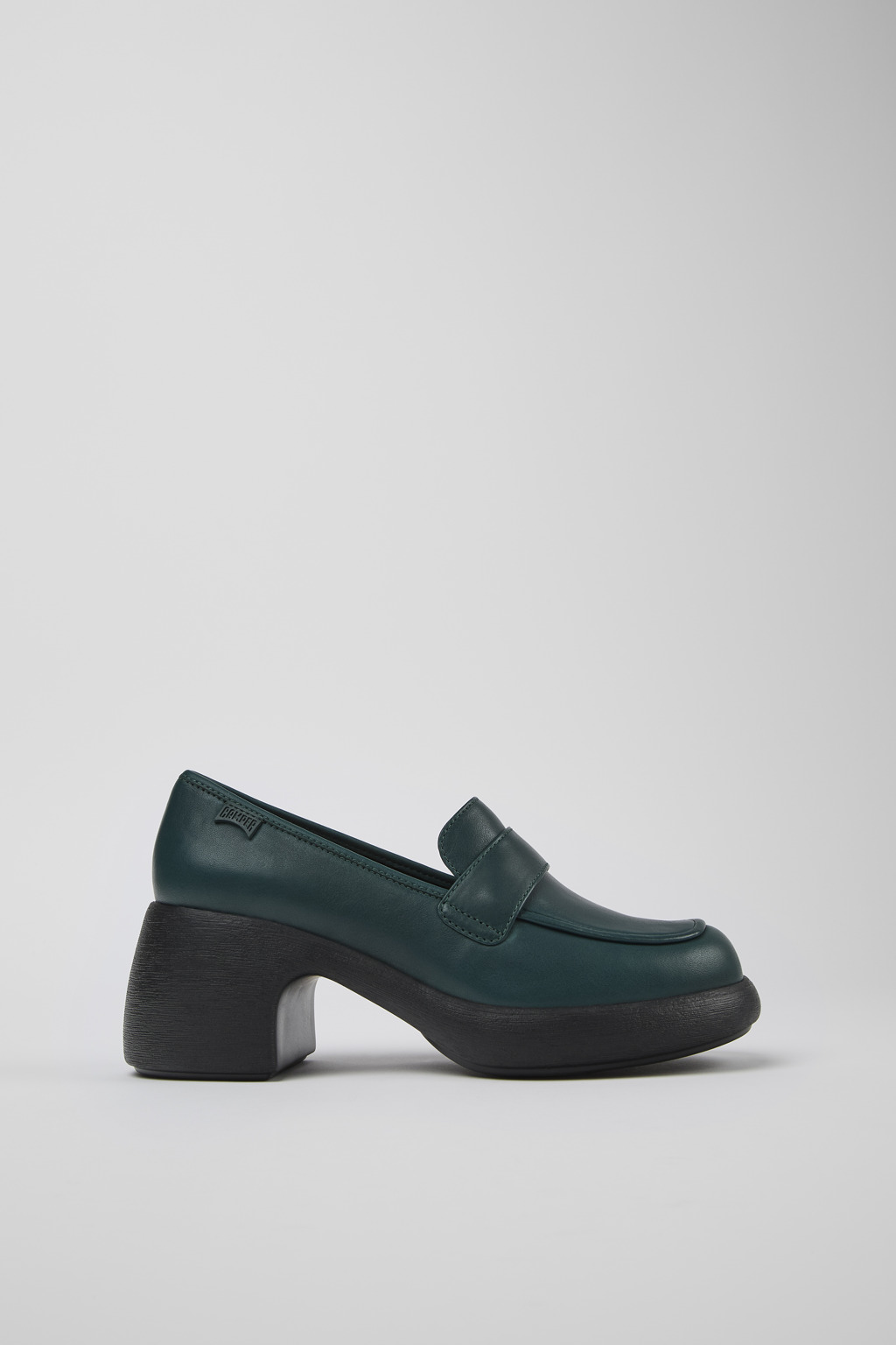 Thelma Green Leather Loafer for Women - Image 2