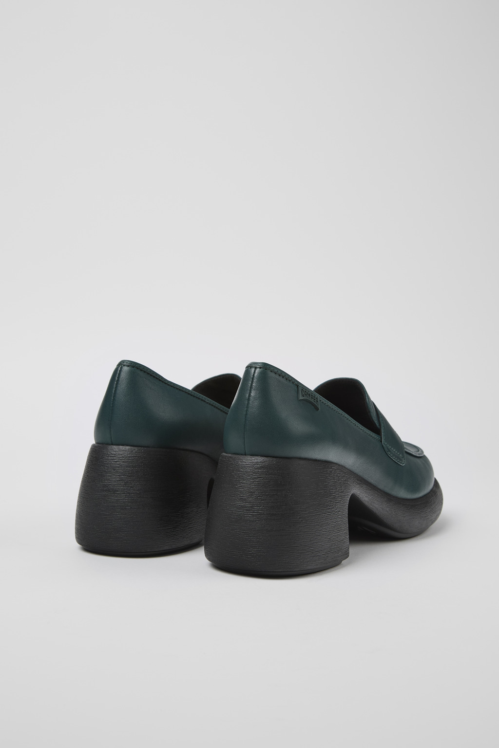 Thelma Green Leather Loafer for Women - Image 3