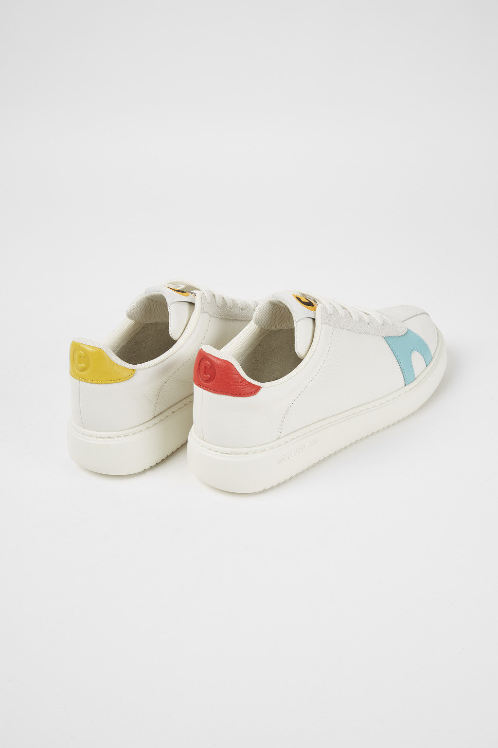 Twins White suede and leather sneakers - Image 3