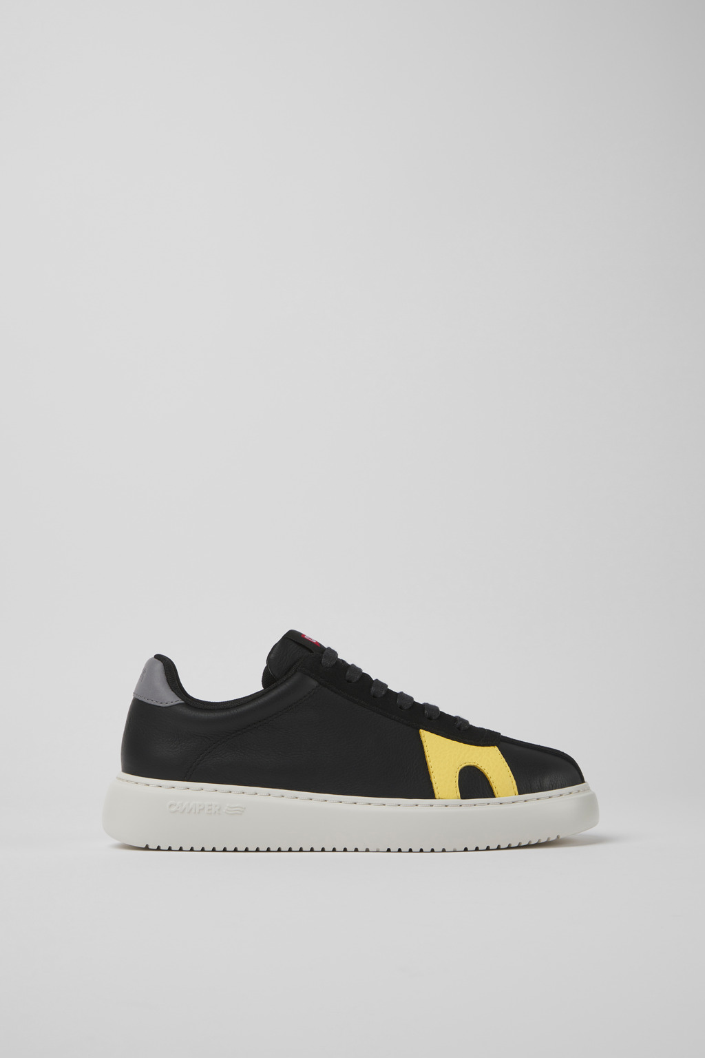 Twins Black leather and nubuck sneakers for women - Image 2