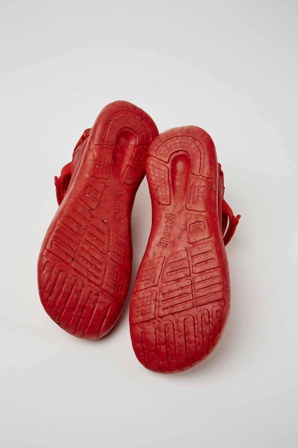 Peu Stadium Red semi-open sneakers for women - Image 5